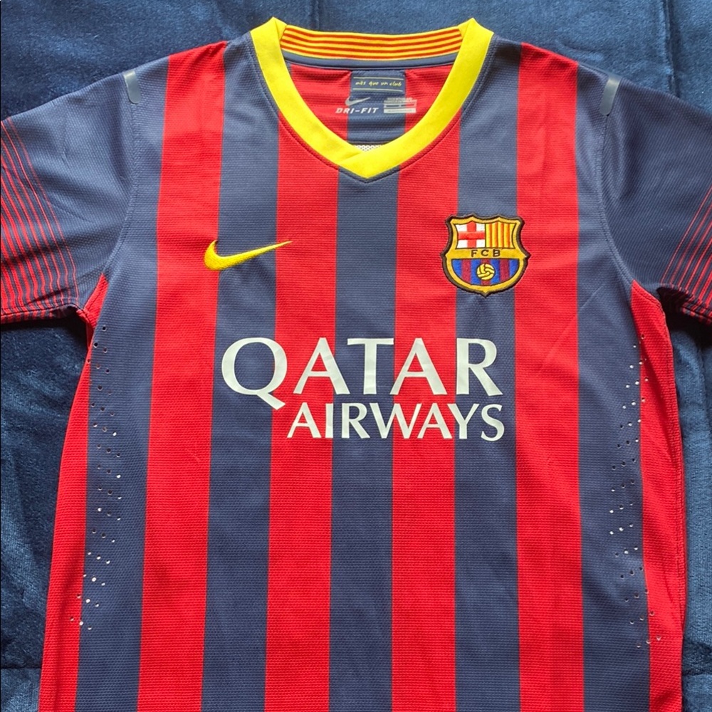 Nike FC Barcelona Jersey Red and Blue Neymar